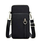 New Trendy Crossbody Zipper  Shoulder Bag For Ladies And Girls Multifunction Handbag Wrist Purse For Females Stevvex