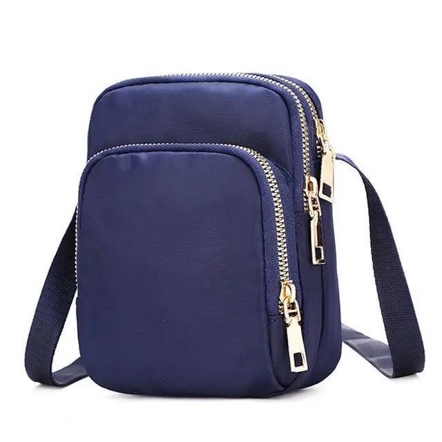 New Trendy Crossbody Zipper  Shoulder Bag For Ladies And Girls Multifunction Handbag Wrist Purse For Females Stevvex