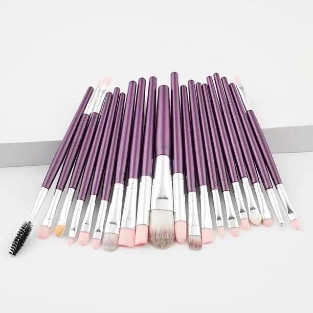 New Trendy Makeup Brushes Sets For Foundation Powder Blush Eyeshadow Concealer Lip Eye Make Up Brush Cosmetics Beauty Tool Stevvex