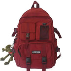 New Trendy Nylon Backpack For Women, Girls And Boy Stylish Travel Mesh, Student College School Bag, Cool Laptop Backpack For Women And Men Stevvex