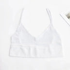 New Trendy Open Back Bra Seamless Brassiere, Comfortable Top Women Wire free Low Back Underwear No Pad Unlined Backless Bra Stevvex