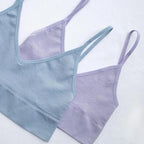 New Trendy Open Back Bra Seamless Brassiere, Comfortable Top Women Wire free Low Back Underwear No Pad Unlined Backless Bra Stevvex