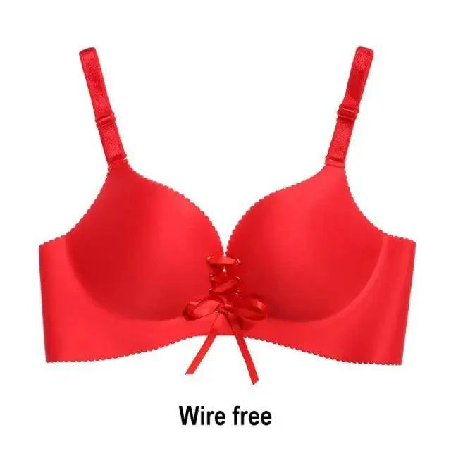 New Trendy Seamless Bras For Women Fashion Push Up Bra Wire Free Lingerie 3/4 Cup Bralette Cotton Underwear Brassiere Stevvex