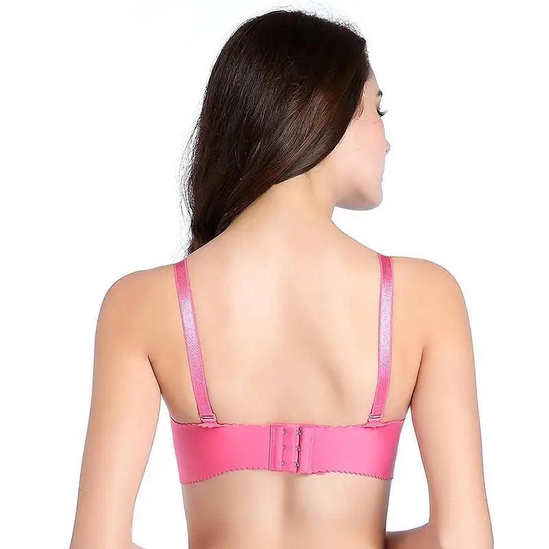 New Trendy Seamless Bras For Women Fashion Push Up Bra Wire Free Lingerie 3/4 Cup Bralette Cotton Underwear Brassiere Stevvex