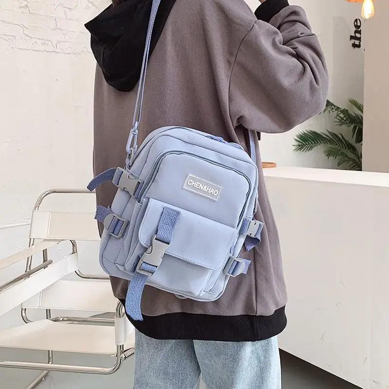 New Trendy Small Canvas Mini Backpack For Women And Girls Anti-theft Shoulder Bag And School Bag For Teenager Girls Stevvex