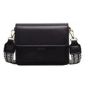 New Trendy Small Square Wide Shoulder Strap Lady Bag For Women And Girl Fashionable Casual Mobile Phone Bag And Wallet Stevvex
