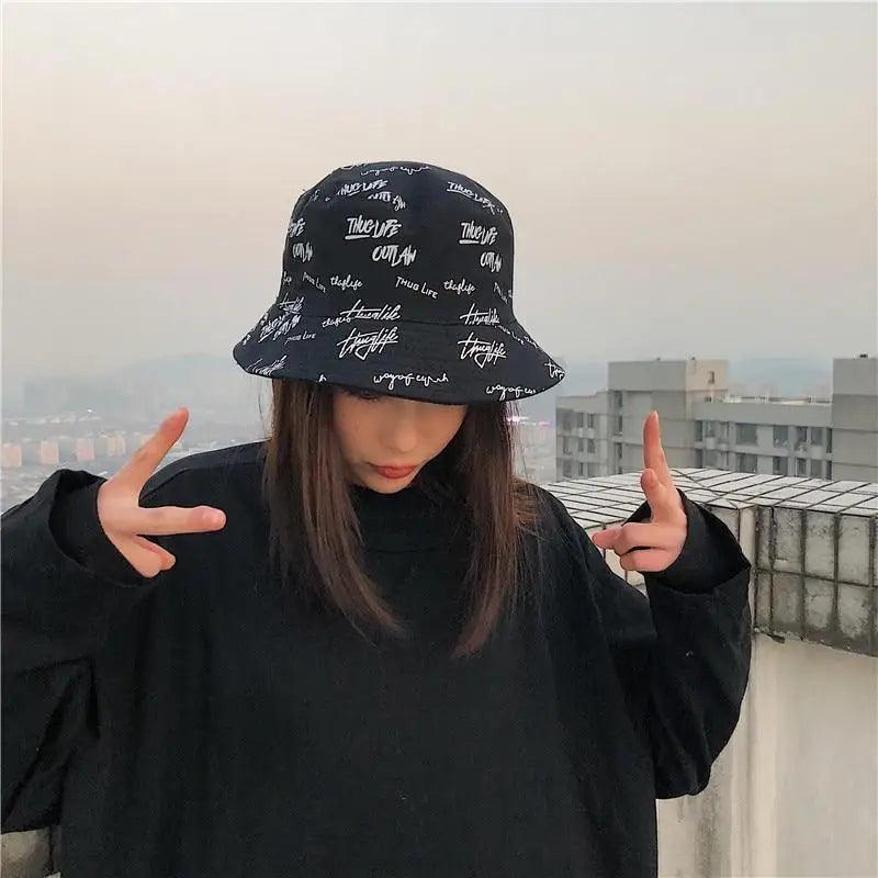 New Trendy Summer Bucket Hats For Women Men's Panama Hat Double-sided Panama Sun Fishing Hat Fisherman Cap for Boys/Girls Stevvex