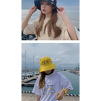 New Trendy Summer Bucket Hats For Women Men's Panama Hat Double-sided Panama Sun Fishing Hat Fisherman Cap for Boys/Girls Stevvex