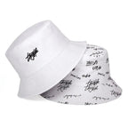 New Trendy Summer Bucket Hats For Women Men's Panama Hat Double-sided Panama Sun Fishing Hat Fisherman Cap for Boys/Girls Stevvex
