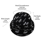 New Trendy Summer Bucket Hats For Women Men's Panama Hat Double-sided Panama Sun Fishing Hat Fisherman Cap for Boys/Girls Stevvex