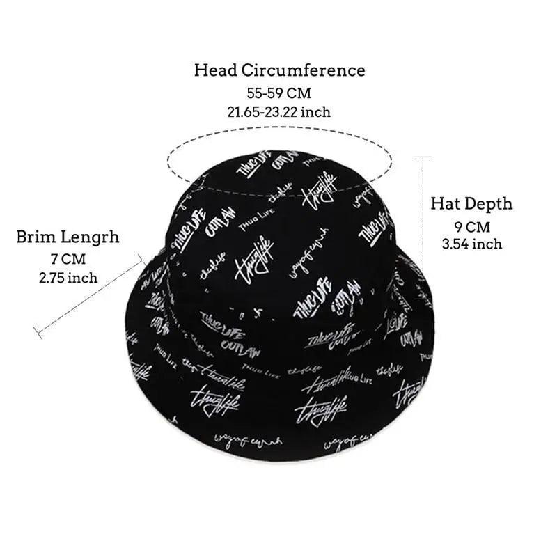 New Trendy Summer Bucket Hats For Women Men's Panama Hat Double-sided Panama Sun Fishing Hat Fisherman Cap for Boys/Girls Stevvex