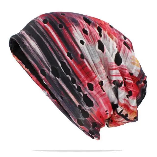 New Trendy Winter Autumn Hats For Women Adult Men Unisex Thin Hat And Beanies Winter Teenager Hip Hop Cap Slouchy Beanie for Men/Women Oversize Baggy Summer Thin Knit Hat Stevvex