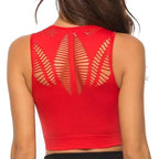 New Trendy Women's T-shirts Workout Sports Bra Yoga Vest Backless Solid Quick Dry Running Gym Sport bra Yoga Shirts Stevvex