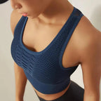 New Trendy Women's T-shirts Workout Sports Bra Yoga Vest Backless Solid Quick Dry Running Gym Sport bra Yoga Shirts Stevvex