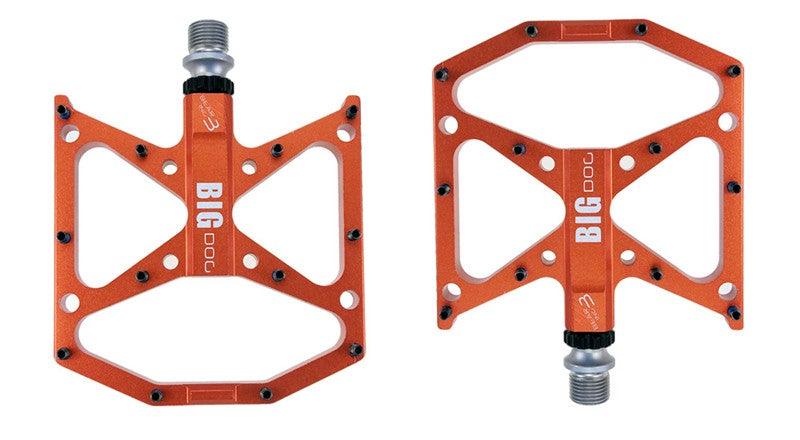 New Ultralight Bicycle Pedals Part Anti-Slip Aluminum Body Road Flat Foot Cycling Sealed 3 Bearing Mountain Bike Pedal Mountain Bike Pedals, Ultra Strong  Machined Bicycle Flat Alloy Pedals Non-Slip Stevvex