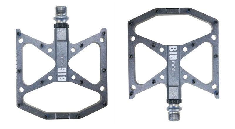 New Ultralight Bicycle Pedals Part Anti-Slip Aluminum Body Road Flat Foot Cycling Sealed 3 Bearing Mountain Bike Pedal Mountain Bike Pedals, Ultra Strong  Machined Bicycle Flat Alloy Pedals Non-Slip Stevvex