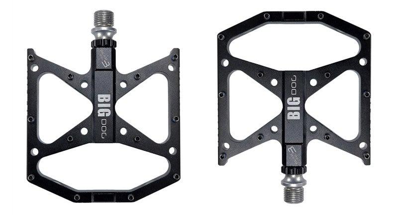 New Ultralight Bicycle Pedals Part Anti-Slip Aluminum Body Road Flat Foot Cycling Sealed 3 Bearing Mountain Bike Pedal Mountain Bike Pedals, Ultra Strong  Machined Bicycle Flat Alloy Pedals Non-Slip Stevvex
