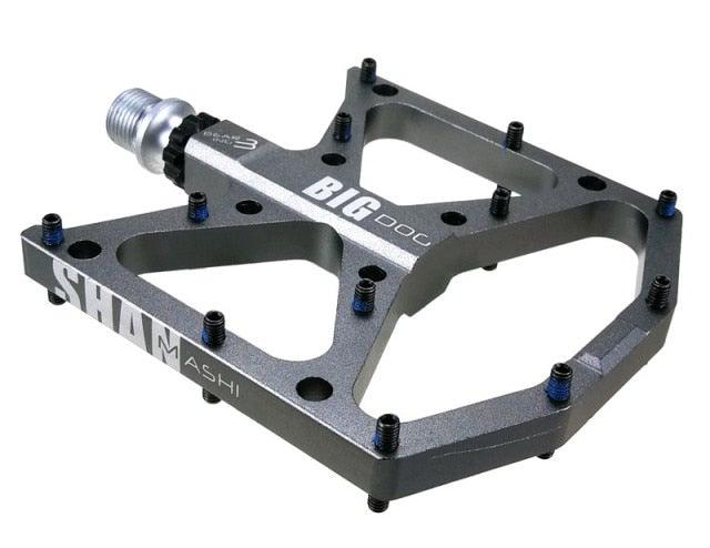 New Ultralight Bicycle Pedals Part Anti-Slip Aluminum Body Road Flat Foot Cycling Sealed 3 Bearing Mountain Bike Pedal Mountain Bike Pedals, Ultra Strong  Machined Bicycle Flat Alloy Pedals Non-Slip Stevvex