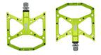 New Ultralight Bicycle Pedals Part Anti-Slip Aluminum Body Road Flat Foot Cycling Sealed 3 Bearing Mountain Bike Pedal Mountain Bike Pedals, Ultra Strong  Machined Bicycle Flat Alloy Pedals Non-Slip Stevvex