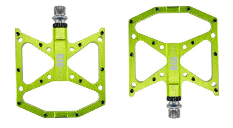New Ultralight Bicycle Pedals Part Anti-Slip Aluminum Body Road Flat Foot Cycling Sealed 3 Bearing Mountain Bike Pedal Mountain Bike Pedals, Ultra Strong  Machined Bicycle Flat Alloy Pedals Non-Slip Stevvex