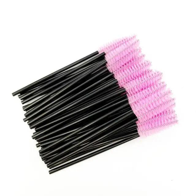New Unique Design Disposable Eyelash Brushes Eyelashes Extension Tools Eyebrow Brush Mascara Applicator Eye Lashes Cosmetic Stevvex