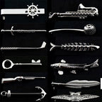New Unique Quality Tie Clip  Simple Tie Clip Party Tie Bar Clip For Regular Ties Necktie Wedding Business Ties Accessories Men's Tie Pin Novelty Personality Tie Clip Regular Tie Necktie Clip For School And Daily Life Stevvex