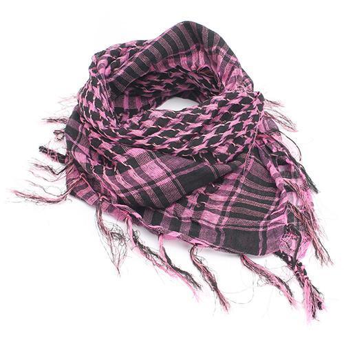 New Unisex Scarf Lightweight Plaid Tassel Arab Desert Shemagh Keffiyeh Scarf Wrap Pashmina Plaid Pattern Large Warm Keeper Military Shemagh Army Desert Keffiyeh Arab Scarf Shawl Neck Cover Head Wrap Scarf Military Shemagh Tactical Desert Keffiyeh Stevvex