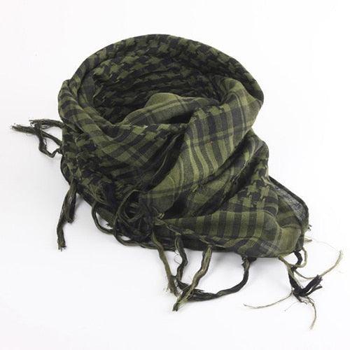 New Unisex Scarf Lightweight Plaid Tassel Arab Desert Shemagh Keffiyeh Scarf Wrap Pashmina Plaid Pattern Large Warm Keeper Military Shemagh Army Desert Keffiyeh Arab Scarf Shawl Neck Cover Head Wrap Scarf Military Shemagh Tactical Desert Keffiyeh Stevvex