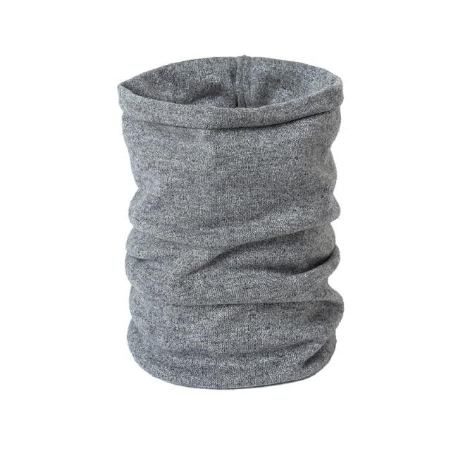 New Unisex Solid Ring Scarf Luxury Neckerchief Children's Outdoor Ski Face Mask Winter Warm Snood Cotton Men Women Echarpe Outdoor Seamless Face Mask Tube Bandana Homotropy for Dust Fishing Yoga Motorcycling Festivals Sports Stevvex