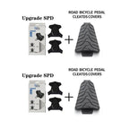 New Upgrade Road Bike Clipless Pedal Platform Adapter Convert For Look System Bicycle Clip Pedal Adaptor Converts Clipless Into Flat Pedals No Cleats Needed Adding Grip And Comfort Stevvex