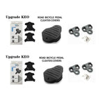 New Upgrade Road Bike Clipless Pedal Platform Adapter Convert For Look System Bicycle Clip Pedal Adaptor Converts Clipless Into Flat Pedals No Cleats Needed Adding Grip And Comfort Stevvex