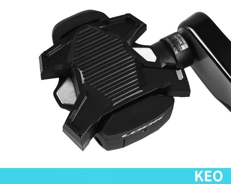 New Upgrade Road Bike Clipless Pedal Platform Adapter Convert For Look System Bicycle Clip Pedal Adaptor Converts Clipless Into Flat Pedals No Cleats Needed Adding Grip And Comfort Stevvex