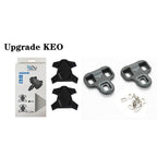 New Upgrade Road Bike Clipless Pedal Platform Adapter Convert For Look System Bicycle Clip Pedal Adaptor Converts Clipless Into Flat Pedals No Cleats Needed Adding Grip And Comfort Stevvex
