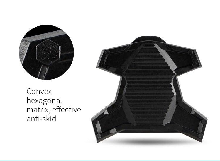 New Upgrade Road Bike Clipless Pedal Platform Adapter Convert For Look System Bicycle Clip Pedal Adaptor Converts Clipless Into Flat Pedals No Cleats Needed Adding Grip And Comfort Stevvex