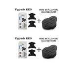 New Upgrade Road Bike Clipless Pedal Platform Adapter Convert For Look System Bicycle Clip Pedal Adaptor Converts Clipless Into Flat Pedals No Cleats Needed Adding Grip And Comfort Stevvex