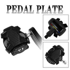 New Upgrade Road Bike Clipless Pedal Platform Adapter Convert For Look System Bicycle Clip Pedal Adaptor Converts Clipless Into Flat Pedals No Cleats Needed Adding Grip And Comfort Stevvex