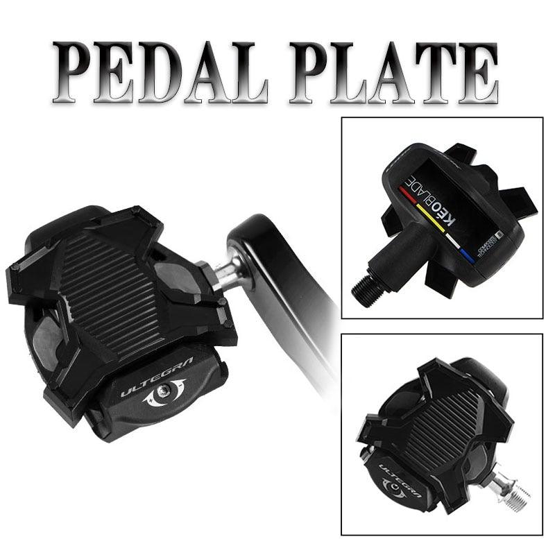New Upgrade Road Bike Clipless Pedal Platform Adapter Convert For Look System Bicycle Clip Pedal Adaptor Converts Clipless Into Flat Pedals No Cleats Needed Adding Grip And Comfort Stevvex