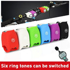 New USB Rechargeable Battery Bicycle Bell 120db Waterproof Cycling Bike Bells Electric Horn Mini Portable Cycling Handlebar Bell Electra Bike Bell Electric Cycling Bells Horn Loud Bicycle Horns Water-Resistant Sound Modes Bike Bells Stevvex