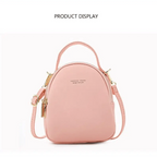 New Versatile Big Capacity 3 Layer Women Backpack Fashionable Small Backpack For Ladies Soft Leather Shoulder Crossbody bag for Female Stevvex