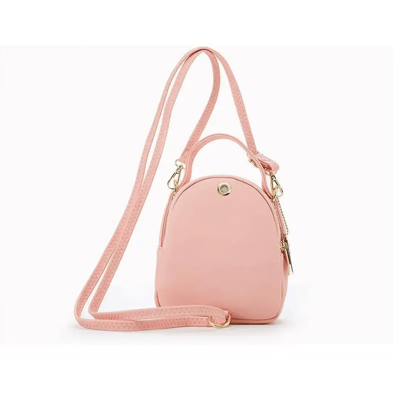 New Versatile Big Capacity 3 Layer Women Backpack Fashionable Small Backpack For Ladies Soft Leather Shoulder Crossbody bag for Female Stevvex