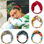 New Versatile Design Fashion Women's Summer Style Headbands For Girl Cross Turban Bandanas Hairbands Hair Accessories Stevvex