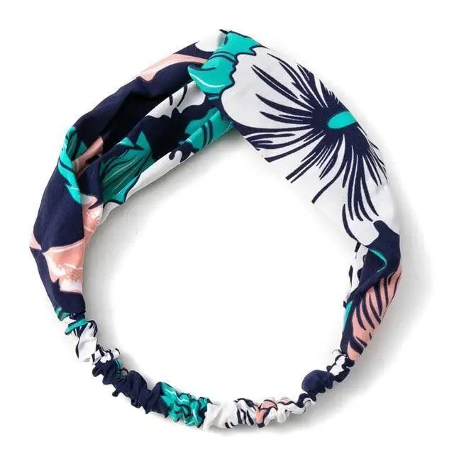 New Versatile Design Fashion Women's Summer Style Headbands For Girl Cross Turban Bandanas Hairbands Hair Accessories Stevvex