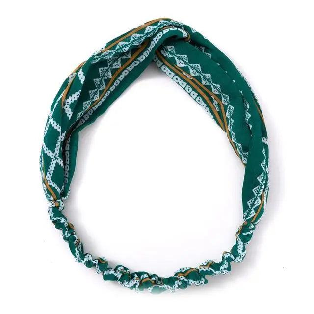 New Versatile Design Fashion Women's Summer Style Headbands For Girl Cross Turban Bandanas Hairbands Hair Accessories Stevvex