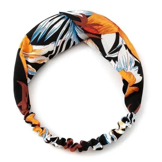 New Versatile Design Fashion Women's Summer Style Headbands For Girl Cross Turban Bandanas Hairbands Hair Accessories Stevvex
