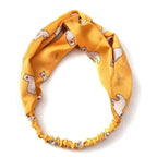New Versatile Design Fashion Women's Summer Style Headbands For Girl Cross Turban Bandanas Hairbands Hair Accessories Stevvex