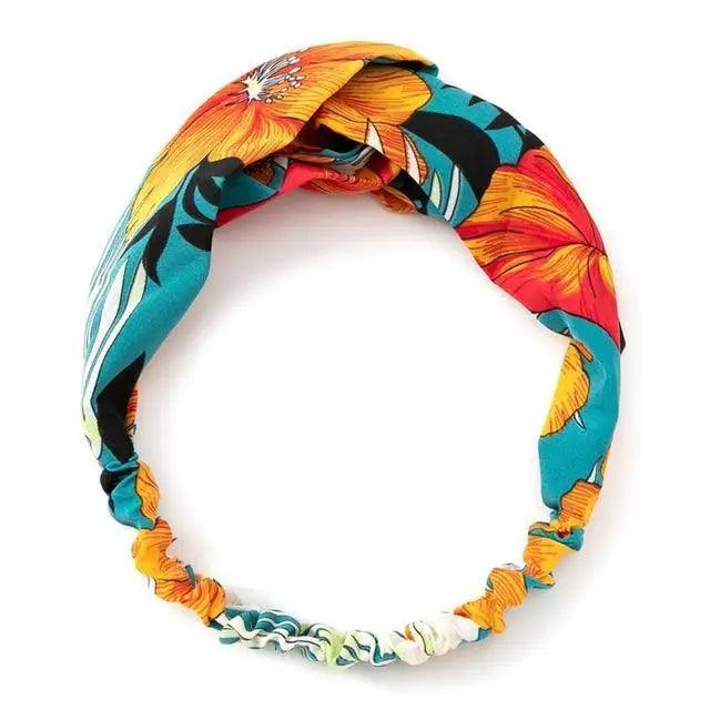 New Versatile Design Fashion Women's Summer Style Headbands For Girl Cross Turban Bandanas Hairbands Hair Accessories Stevvex