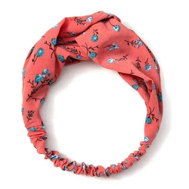 New Versatile Design Fashion Women's Summer Style Headbands For Girl Cross Turban Bandanas Hairbands Hair Accessories Stevvex