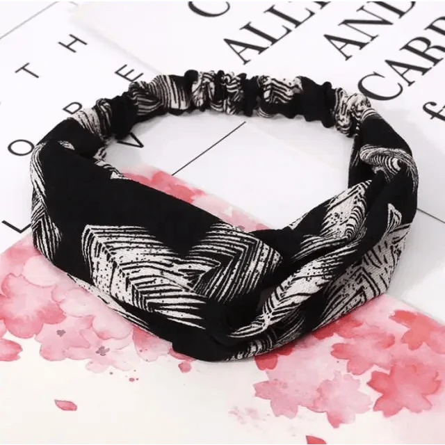 New Versatile Design Fashion Women's Summer Style Headbands For Girl Cross Turban Bandanas Hairbands Hair Accessories Stevvex