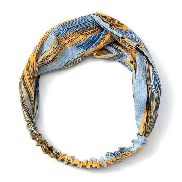 New Versatile Design Fashion Women's Summer Style Headbands For Girl Cross Turban Bandanas Hairbands Hair Accessories Stevvex