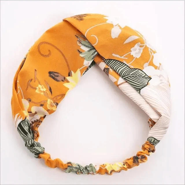 New Versatile Design Fashion Women's Summer Style Headbands For Girl Cross Turban Bandanas Hairbands Hair Accessories Stevvex